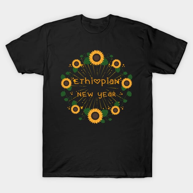 ethiopian new year/ethiopian new year 2020 T-Shirt by Abddox-99